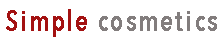Simple cosmetics