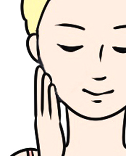 肌をコスメで整える