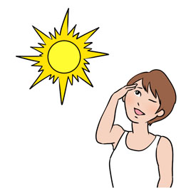 日焼けの原因