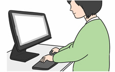 サイトを参考にする